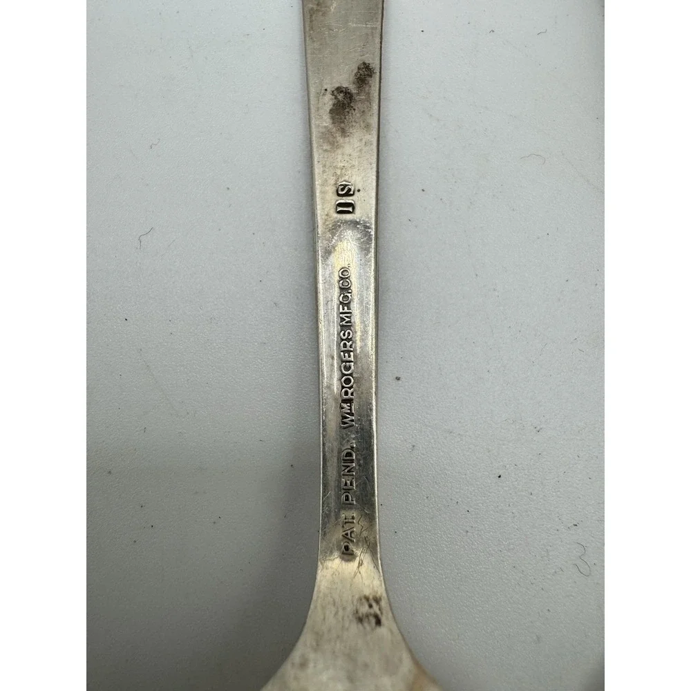 Vintage Souvenir Spoon Lot 4pc Thomas Edison 1939 NY Worlds Fair Wm Rogers Reed